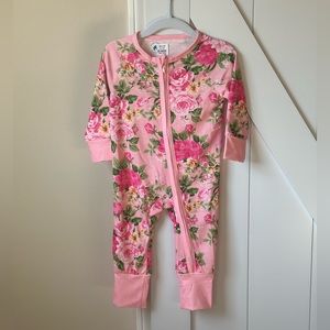 Pretty Pink Romper - Size 9-12 months